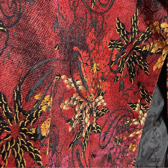 Harve Bernard textured blazer autumn colorful size 10 - Picture 6 of 11